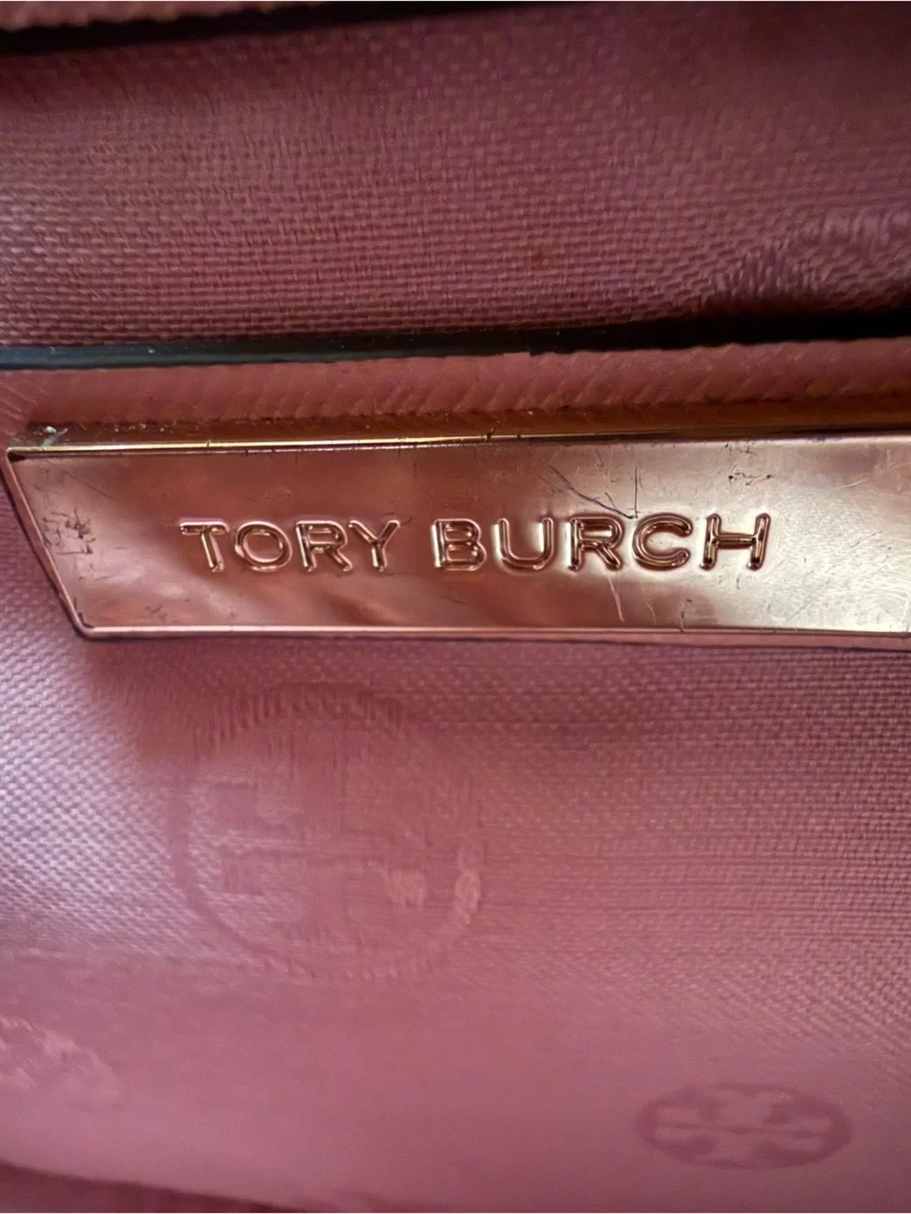 Tory Burch Blush Pink Leather Chain Shoulder Bag
